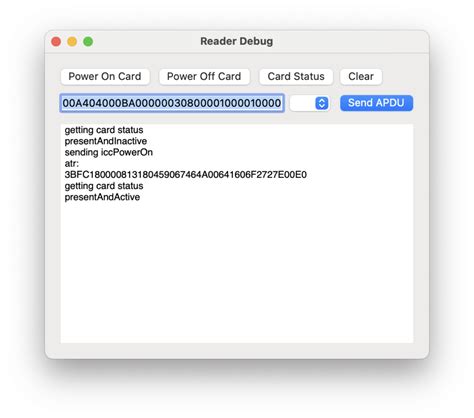 Smart Card Utility for macOS – Twocanoes Software